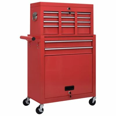VidaXL Chariot à outils avec outils 7 couches 3 VidaXL Chariot à outils avec outils 7 couches