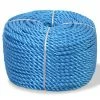 VidaXL Corde torsadée Polypropylène 14 mm 250 m Bleu 1 VidaXL Corde torsadée Polypropylène 14 mm 250 m Bleu -Accessoires de quincaillerie Soldes image 1 143849