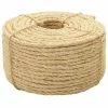 VidaXL Corde 100 % en sisal 8 mm 250 m -Accessoires de quincaillerie Soldes image 1 144795
