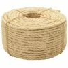 VidaXL Corde 100 % en sisal 8 mm 500 m -Accessoires de quincaillerie Soldes image 1 144796