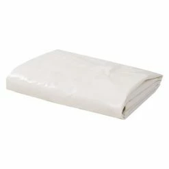 VidaXL Bâche 650 g / m² 5 x 6 m Blanc