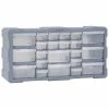 VidaXL Organisateur multi-tiroirs avec 22 tiroirs 49x16x25,5 cm -Accessoires de quincaillerie Soldes image 1 147584