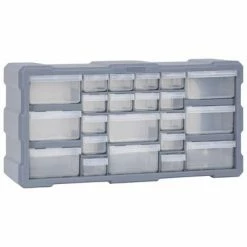 VidaXL Organisateur multi-tiroirs avec 22 tiroirs 49x16x25,5 cm