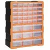 VidaXL Organisateur multi-tiroirs avec 39 tiroirs 38x16x47 cm -Accessoires de quincaillerie Soldes image 1 147585
