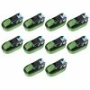 VidaXL Sangles d’arrimage à cliquet 10 pcs 800 daN 6 m Vert -Accessoires de quincaillerie Soldes image 1 148894