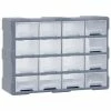 VidaXL Organisateur multi-tiroirs avec 16 tiroirs centraux 52x16x37 cm -Accessoires de quincaillerie Soldes image 1 149602