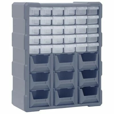 VidaXL Organisateur multi-tiroirs avec 39 tiroirs 38x16x47 cm 3 VidaXL Organisateur multi-tiroirs avec 39 tiroirs 38x16x47 cm