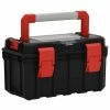 VidaXL Boîte à outils Noir et rouge 45x28x26,5 cm 2 VidaXL Boîte à outils Noir et rouge 45x28x26,5 cm -Accessoires de quincaillerie Soldes image 1 152099