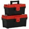 VidaXL Ensemble de boîtes à outils 2 pcs Noir et rouge Polypropylène 1 VidaXL Ensemble de boîtes à outils 2 pcs Noir et rouge Polypropylène -Accessoires de quincaillerie Soldes image 1 152102