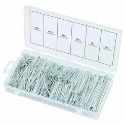 KS Tools Assortiment de goupilles fendues 1000 pcs 1,5x25-4x60 mm