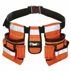 Toolpack Ceinture porte-outils haute visibilité Sash Orange et noir