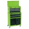 Draper Tools Armoire et coffre à outils combi 61,6x33x99,8 cm Vert -Accessoires de quincaillerie Soldes image 1 429542