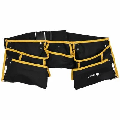 VOREL Ceinture porte-outils avec sacs fixes Polyester 3 VOREL Ceinture porte-outils avec sacs fixes Polyester