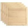 VidaXL Portes à persiennes 4 pcs Bois de pin massif 39,5x49,4 cm -Accessoires de quincaillerie Soldes image 2 151111