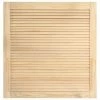 VidaXL Porte à persiennes Bois de pin massif 61,5x59,4 cm -Accessoires de quincaillerie Soldes image 2 151121