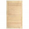 VidaXL Porte à persiennes Bois de pin massif 99,3x49,4 cm -Accessoires de quincaillerie Soldes image 2 151136