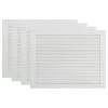 VidaXL Portes à persiennes 4 pcs Bois de pin massif Blanc 39,5x59,4 cm 2 VidaXL Portes à persiennes 4 pcs Bois de pin massif Blanc 39,5x59,4 cm -Accessoires de quincaillerie Soldes image 2 151150