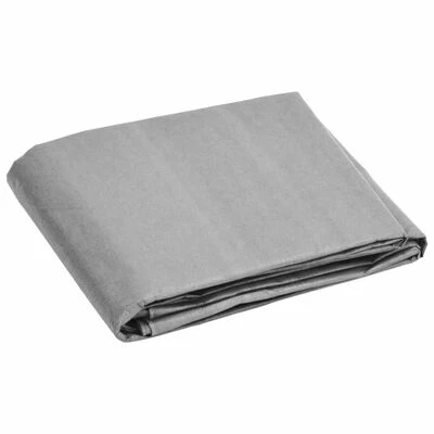 VidaXL Bâche 180 g/m² 3x6 m Gris PEHD 4 VidaXL Bâche 180 g/m² 3x6 m Gris PEHD – Image 2