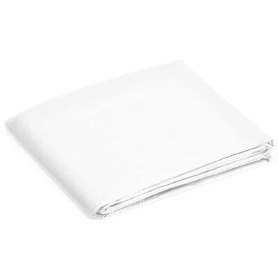 VidaXL Bâche 90 g/m² 6x6 m Blanc PEHD 4 VidaXL Bâche 90 g/m² 6x6 m Blanc PEHD – Image 2