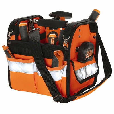 Toolpack Sac à outils haute visibilité Distinct Orange et noir 4 Toolpack Sac à outils haute visibilité Distinct Orange et noir – Image 2