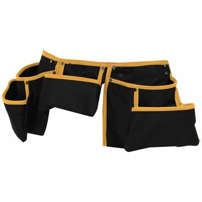 VOREL Ceinture porte-outils avec sacs fixes Polyester 4 VOREL Ceinture porte-outils avec sacs fixes Polyester – Image 2