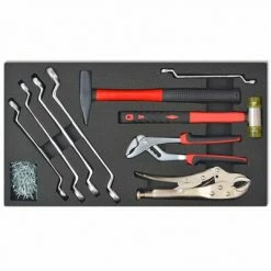 VidaXL Chariot à outils pour atelier avec 1125 outils Acier Rouge 9 VidaXL Chariot à outils pour atelier avec 1125 outils Acier Rouge -Accessoires de quincaillerie Soldes image 3 142248