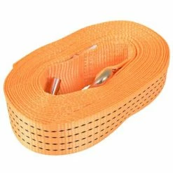 VidaXL Sangle d’arrimage à cliquet 4 pcs 2 tonnes 8 m x 50 mm Orange -Accessoires de quincaillerie Soldes image 3 142662