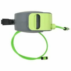 VidaXL Enrouleur mural automatique pour tuyau rétractable 20+2 m -Accessoires de quincaillerie Soldes image 3 143897