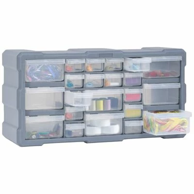 VidaXL Organisateur multi-tiroirs avec 22 tiroirs 49x16x25,5 cm 5 VidaXL Organisateur multi-tiroirs avec 22 tiroirs 49x16x25,5 cm – Image 3