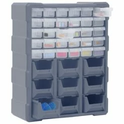 VidaXL Organisateur multi-tiroirs avec 39 tiroirs 38x16x47 cm 10 VidaXL Organisateur multi-tiroirs avec 39 tiroirs 38x16x47 cm -Accessoires de quincaillerie Soldes image 3 149604