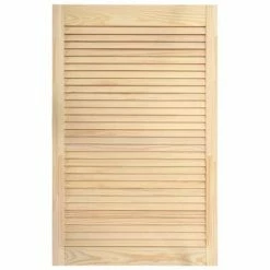 VidaXL Portes à persiennes 4 pcs Bois de pin massif 99,3x59,4 cm -Accessoires de quincaillerie Soldes image 3 151141