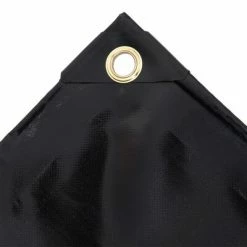 VidaXL Bâche de protection 650 g/m² 3x4 m Noir -Accessoires de quincaillerie Soldes image 3 151351