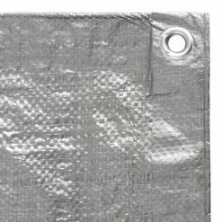 VidaXL Bâche 90 g/m² 4x6 m Gris PEHD -Accessoires de quincaillerie Soldes image 3 151472