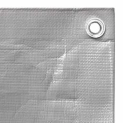 VidaXL Bâche 260 g/m² 4x6 m Gris PEHD -Accessoires de quincaillerie Soldes image 3 151504