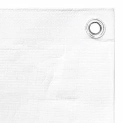 VidaXL Bâche 260 g/m² 6x8 m Blanc PEHD -Accessoires de quincaillerie Soldes image 3 151603