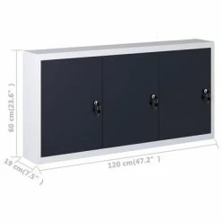VidaXL Établi avec 3 panneaux muraux et 1 armoire -Accessoires de quincaillerie Soldes image 3 3053437