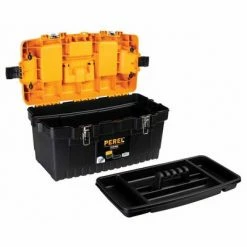 Perel Boîte à outils avec loquets métalliques 56,4 x 31 x 31 cm OM22M 7 Perel Boîte à outils avec loquets métalliques 56,4 x 31 x 31 cm OM22M -Accessoires de quincaillerie Soldes image 3 420428