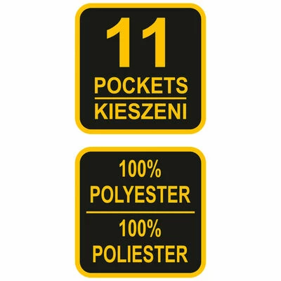 VOREL Ceinture porte-outils avec sacs fixes Polyester 5 VOREL Ceinture porte-outils avec sacs fixes Polyester – Image 3