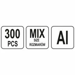 YATO Écrous à rivet 300 pcs Aluminium et acier au carbone M3-M10 -Accessoires de quincaillerie Soldes image 3 434457