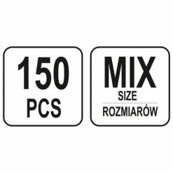 YATO Écrous à rivet 150 pcs Acier au carbone M3-M10 9 YATO Écrous à rivet 150 pcs Acier au carbone M3-M10 -Accessoires de quincaillerie Soldes image 3 434458