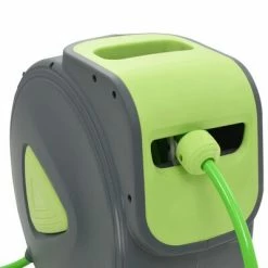 VidaXL Enrouleur tuyau d'eau rétractable automatique fixé mur 30+2 m 11 VidaXL Enrouleur tuyau d'eau rétractable automatique fixé mur 30+2 m -Accessoires de quincaillerie Soldes image 4 143898