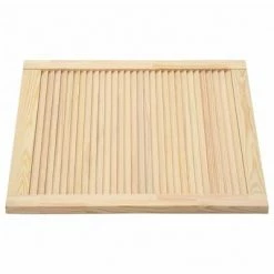 VidaXL Portes à persiennes 4 pcs Bois de pin massif 61,5x59,4 cm 11 VidaXL Portes à persiennes 4 pcs Bois de pin massif 61,5x59,4 cm -Accessoires de quincaillerie Soldes image 4 151123