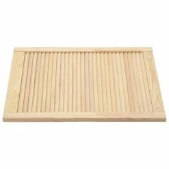VidaXL Portes à persiennes 4 pcs Bois de pin massif 69x49,4 cm 11 VidaXL Portes à persiennes 4 pcs Bois de pin massif 69x49,4 cm -Accessoires de quincaillerie Soldes image 4 151129