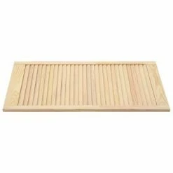 VidaXL Portes à persiennes 2 pcs Bois de pin massif 99,3x39,4 cm 11 VidaXL Portes à persiennes 2 pcs Bois de pin massif 99,3x39,4 cm -Accessoires de quincaillerie Soldes image 4 151134