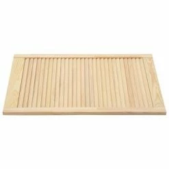VidaXL Portes à persiennes 2 pcs Bois de pin massif 99,3x59,4 cm 11 VidaXL Portes à persiennes 2 pcs Bois de pin massif 99,3x59,4 cm -Accessoires de quincaillerie Soldes image 4 151140