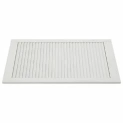 VidaXL Portes à persiennes 4 pcs Bois de pin massif Blanc 99,3x59,4 cm -Accessoires de quincaillerie Soldes image 4 151177
