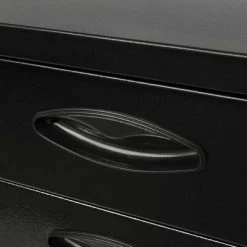 VidaXL Coffre à outils métallique 3 tiroirs Noir -Accessoires de quincaillerie Soldes image 4 20121