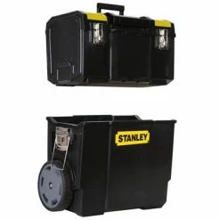 Stanley Boîte à outils en plastique Noir 1-70-326 -Accessoires de quincaillerie Soldes image 4 406822