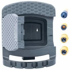 VidaXL Enrouleur de tuyau mural avec tuyau Plastique Anthracite -Accessoires de quincaillerie Soldes image 4 45694