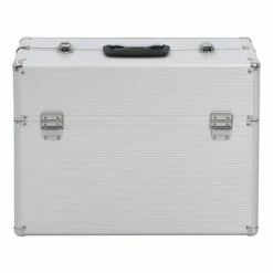 VidaXL Boîte à outils 47 x 36 x 20 cm Argenté Aluminium -Accessoires de quincaillerie Soldes image 4 91845